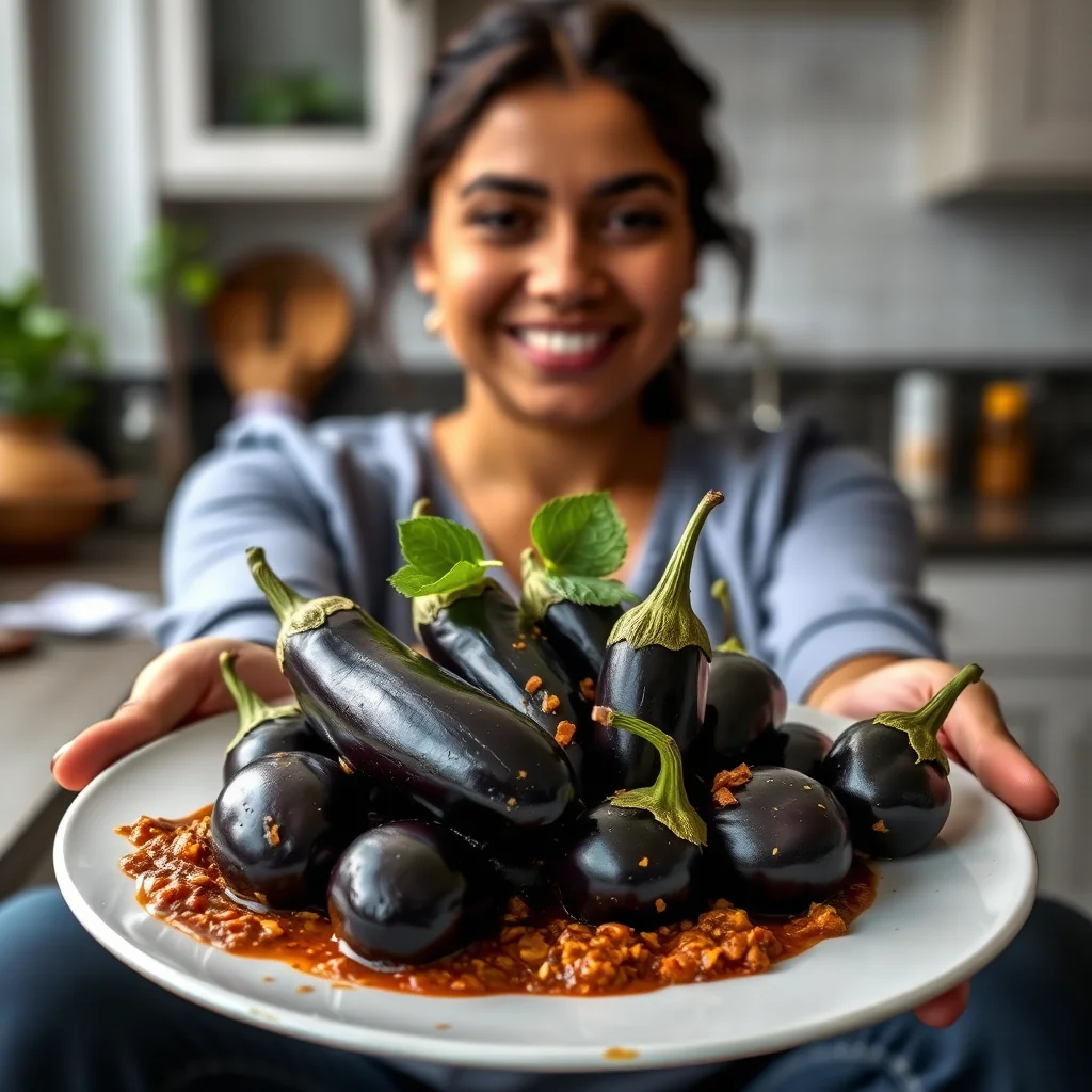 Adityas Ultimate Eggplant Chutney – vegetarian recipe