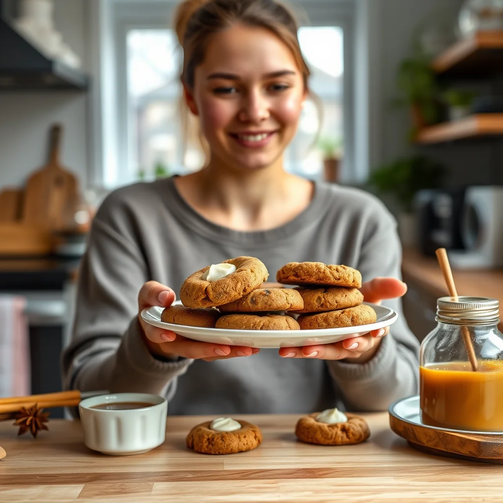 Vegan Ginger Spice Cookies – vegetarian recipe