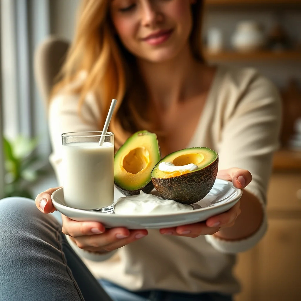 Avocado and Honey Lassi – vegetarian recipe