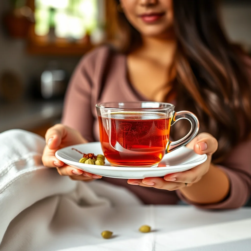 Authentic Kashmiri Kahwa (Saffron Tea) – vegetarian recipe