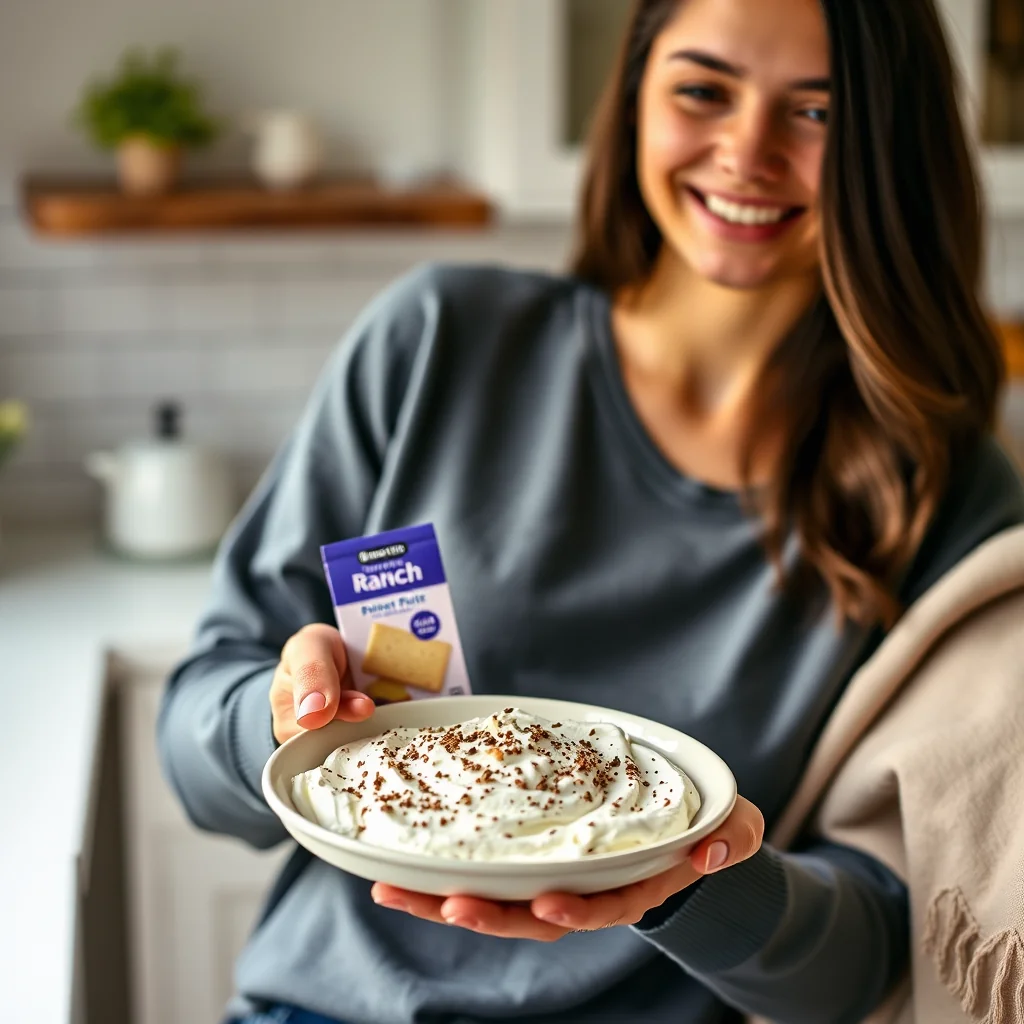 The Easiest, Most Addictive Peppercorn Ranch Party Dip – vegetarian recipe