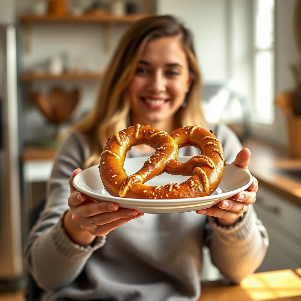 That Irresistible Mall Pretzel, Made at Home! – vegetarian recipe