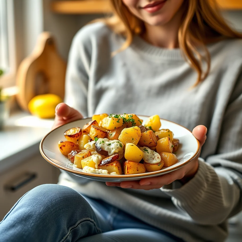 Perfect Steam-Roasted Yukon Gold Potatoes with Garlic-Herb P – vegetarian recipe