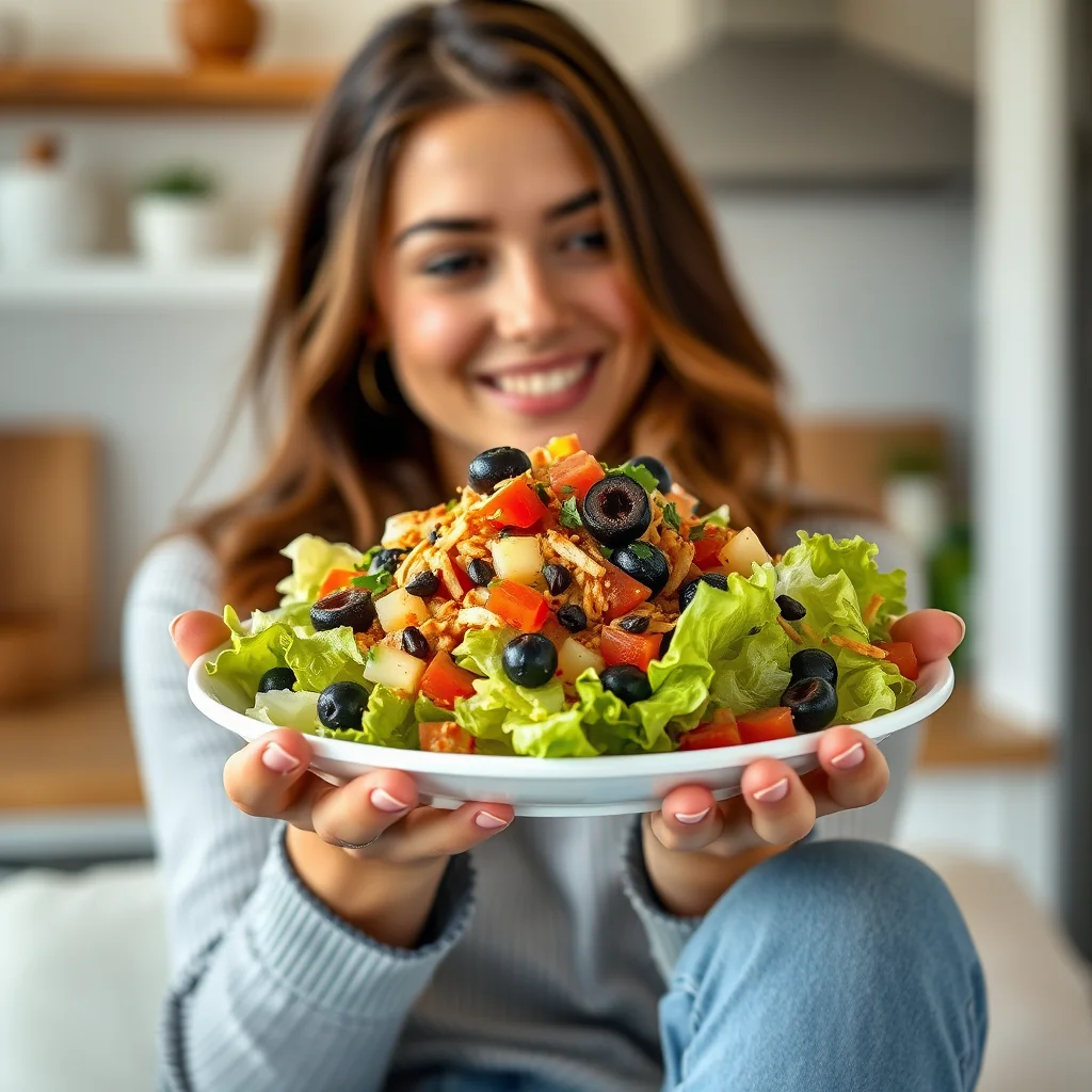 Messy Taco Salad (Vegetarian) – vegetarian recipe