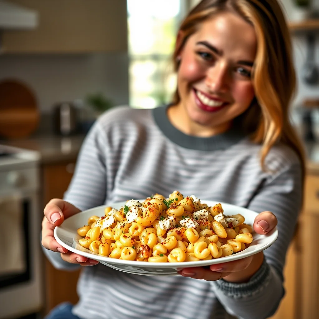 Easy Baked Feta Mac and Cheese – vegetarian recipe