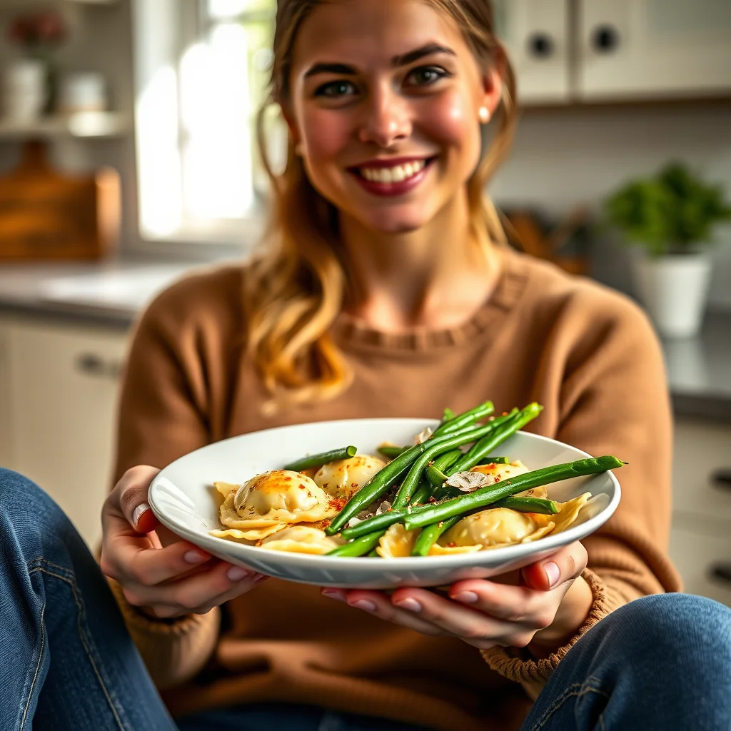 20-Minute Four-Cheese Ravioli with Sage Brown Butter Sauce – vegetarian recipe