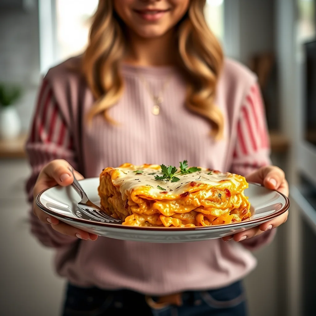Creamy Butternut Squash Lasagna – vegetarian recipe