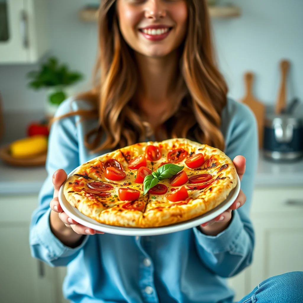 Simple Grilled Vegan Pizza with Fresh Tomatoes and Basil – vegetarian recipe