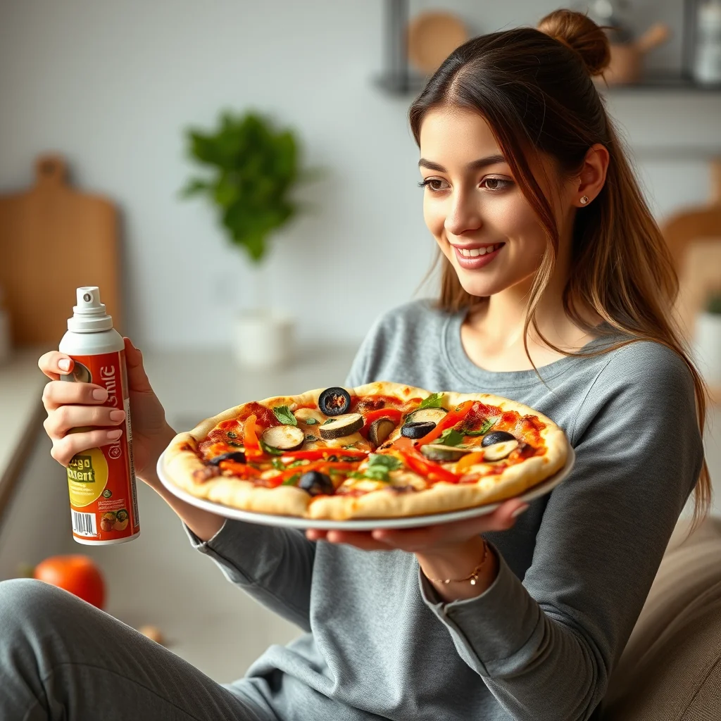30-Minute Veggie Pizza with Roasted Peppers – vegetarian recipe