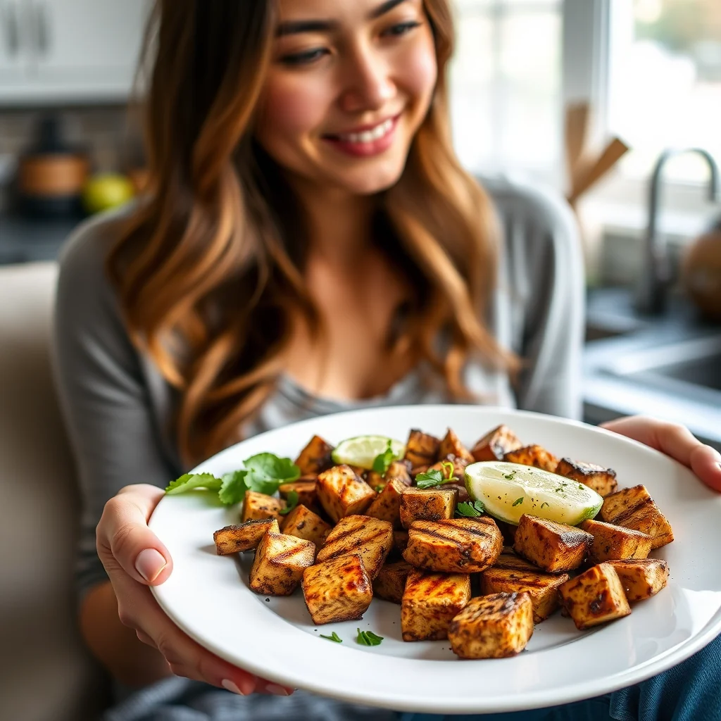 Chipotle Lime Grilled Tempeh – vegetarian recipe