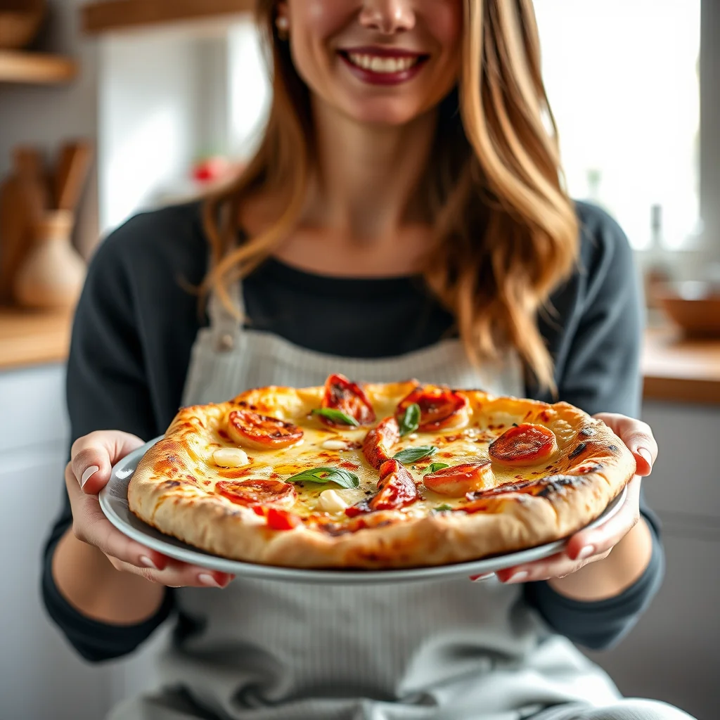 Grilled Mediterranean Pizza – vegetarian recipe