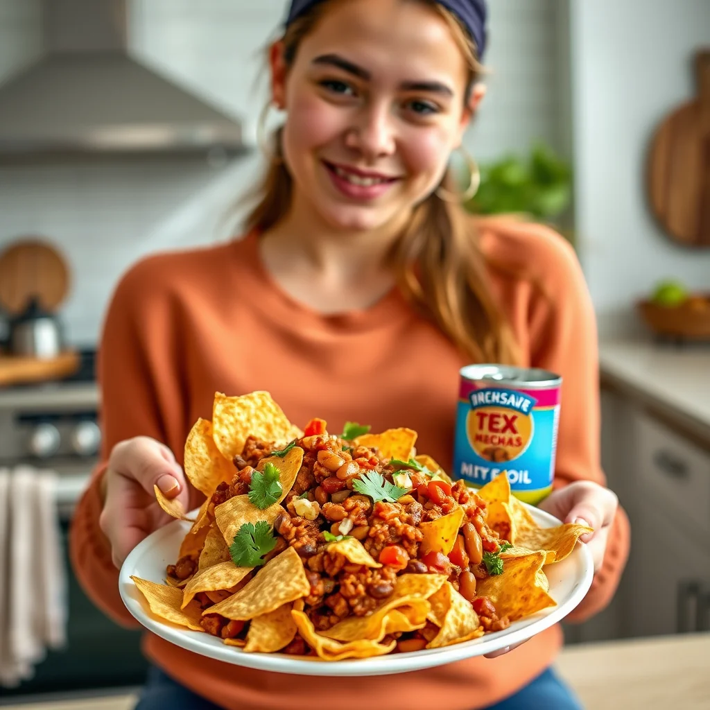 No-Bake Tex-Mex Nachos – vegetarian recipe