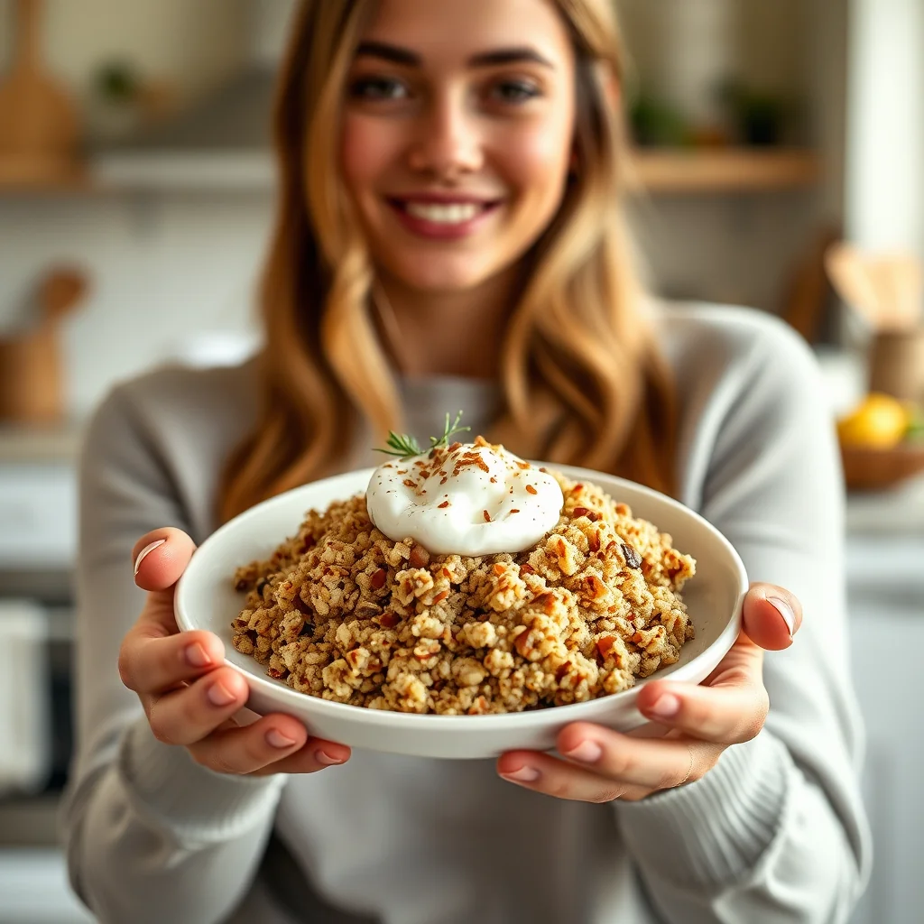 Maple Cinnamon Breakfast Quinoa – vegetarian recipe