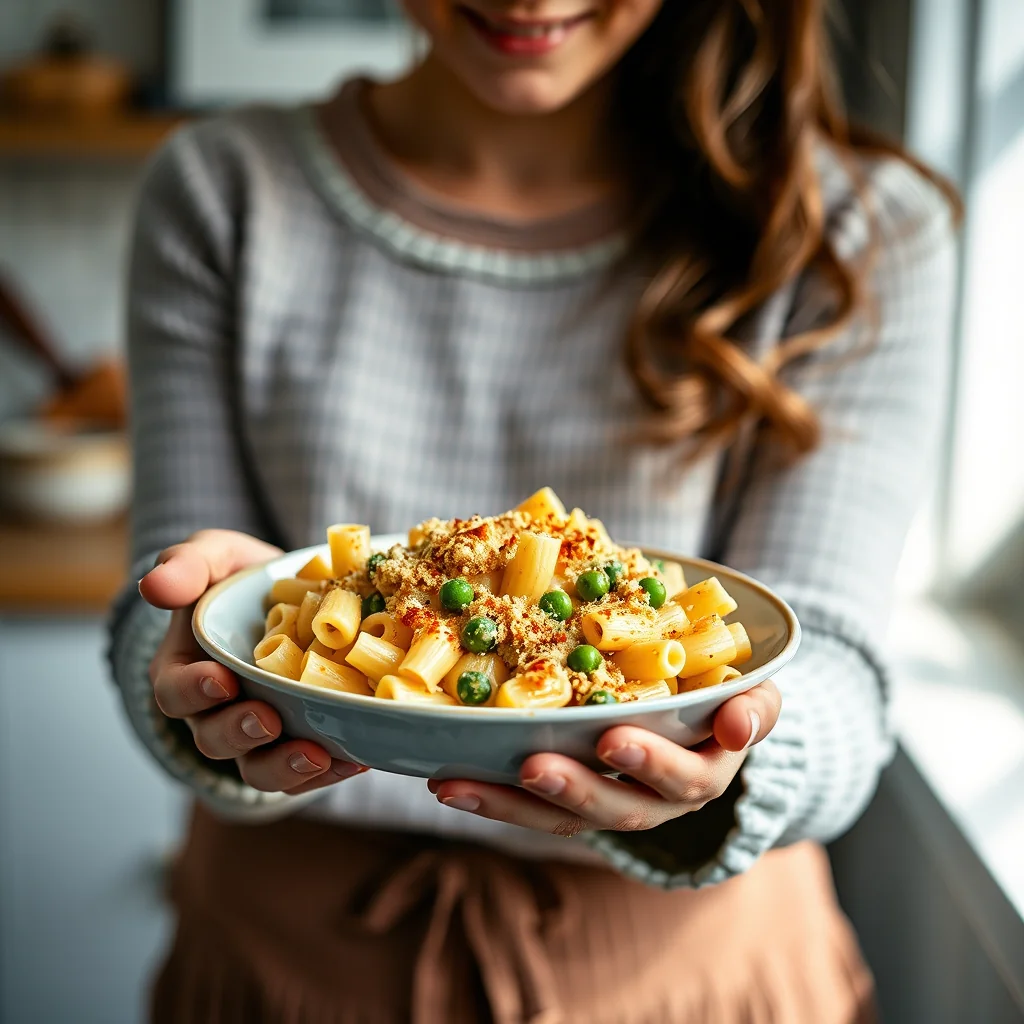 The Coziest Mac and Cheese with a Spiced-Up Twist! – vegetarian recipe