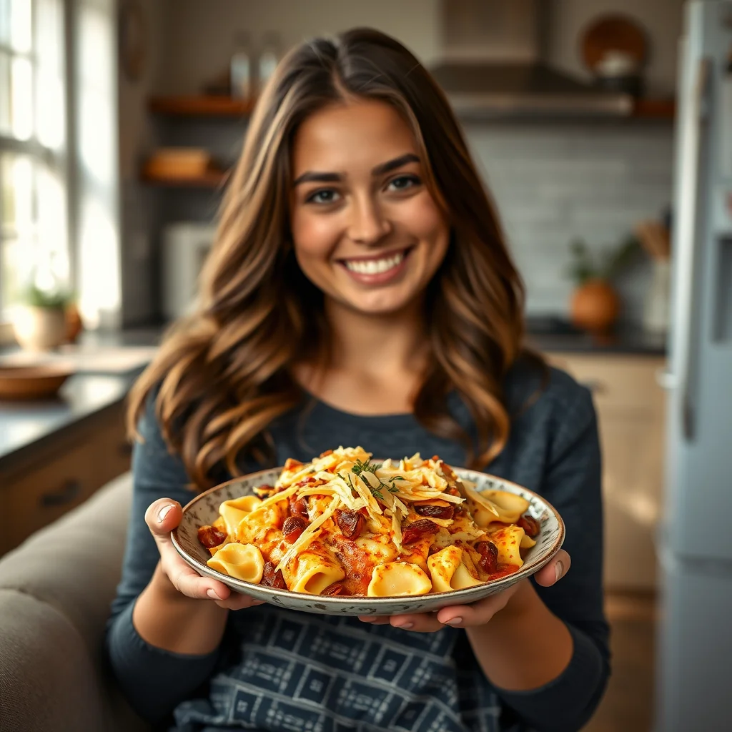 Make-Ahead Cheesy Ravioli Bake – vegetarian recipe