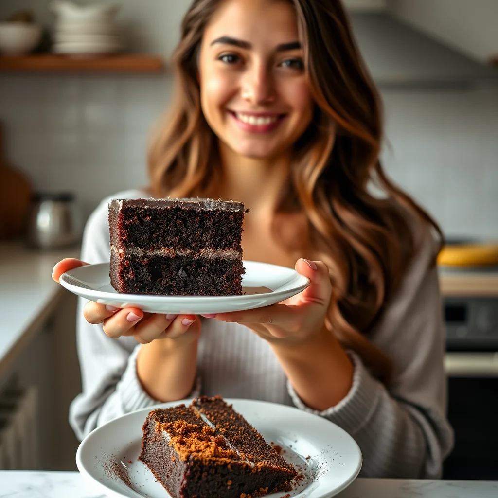 Vegan Fudgy Chocolate Cake (Depression Cake) – vegetarian recipe