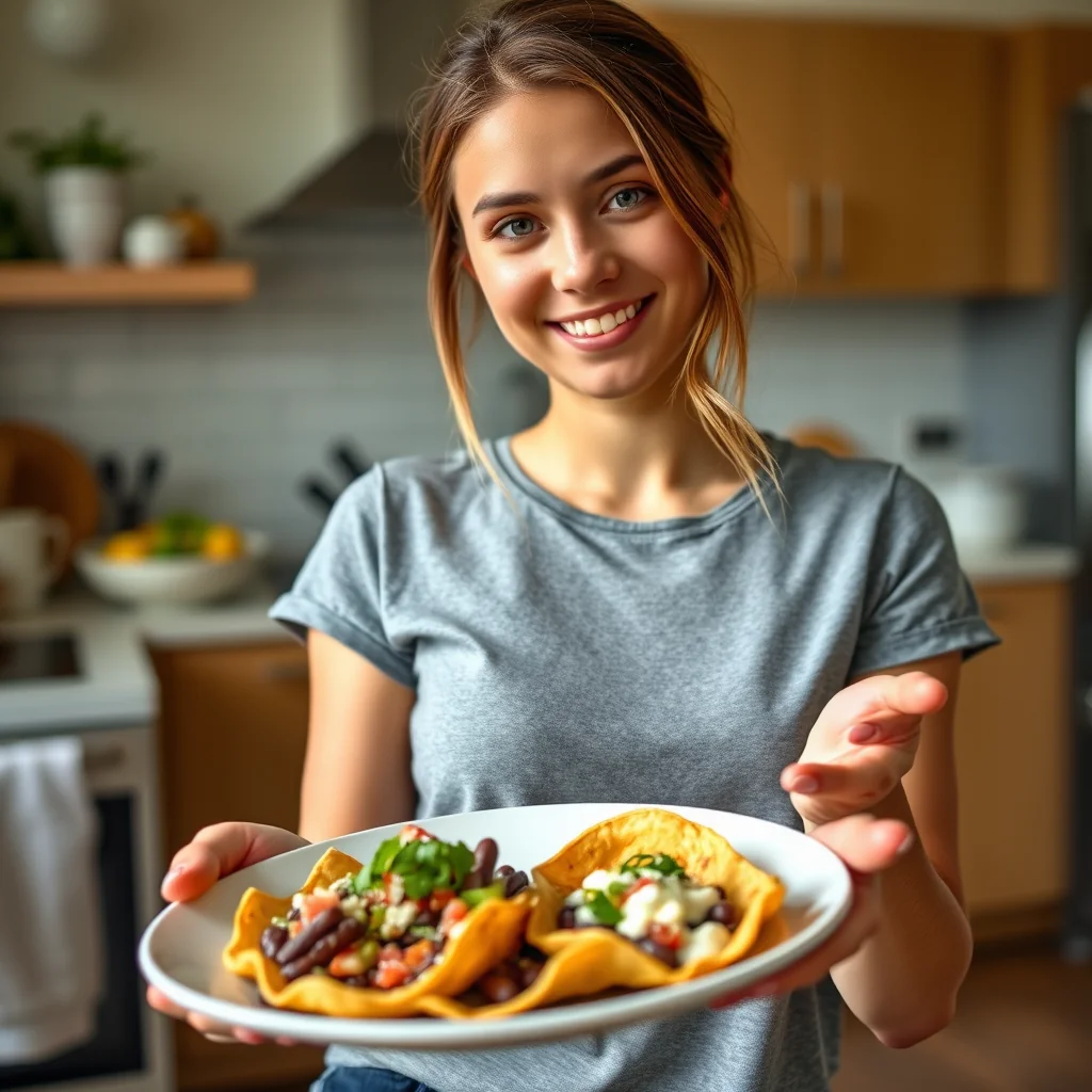 20-Minute Vegan Black Bean Tostadas – vegetarian recipe