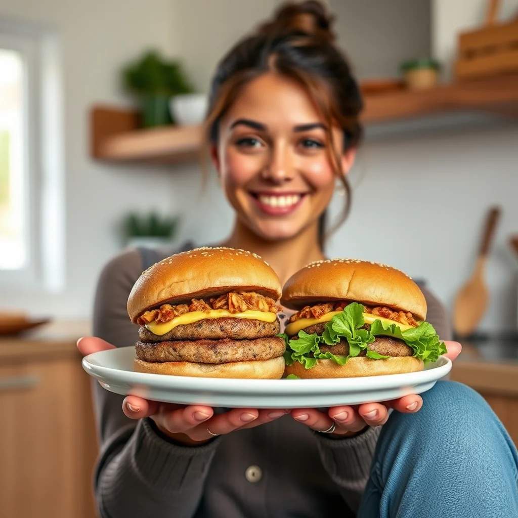 Cannellini Bean and Walnut Burgers – vegetarian recipe