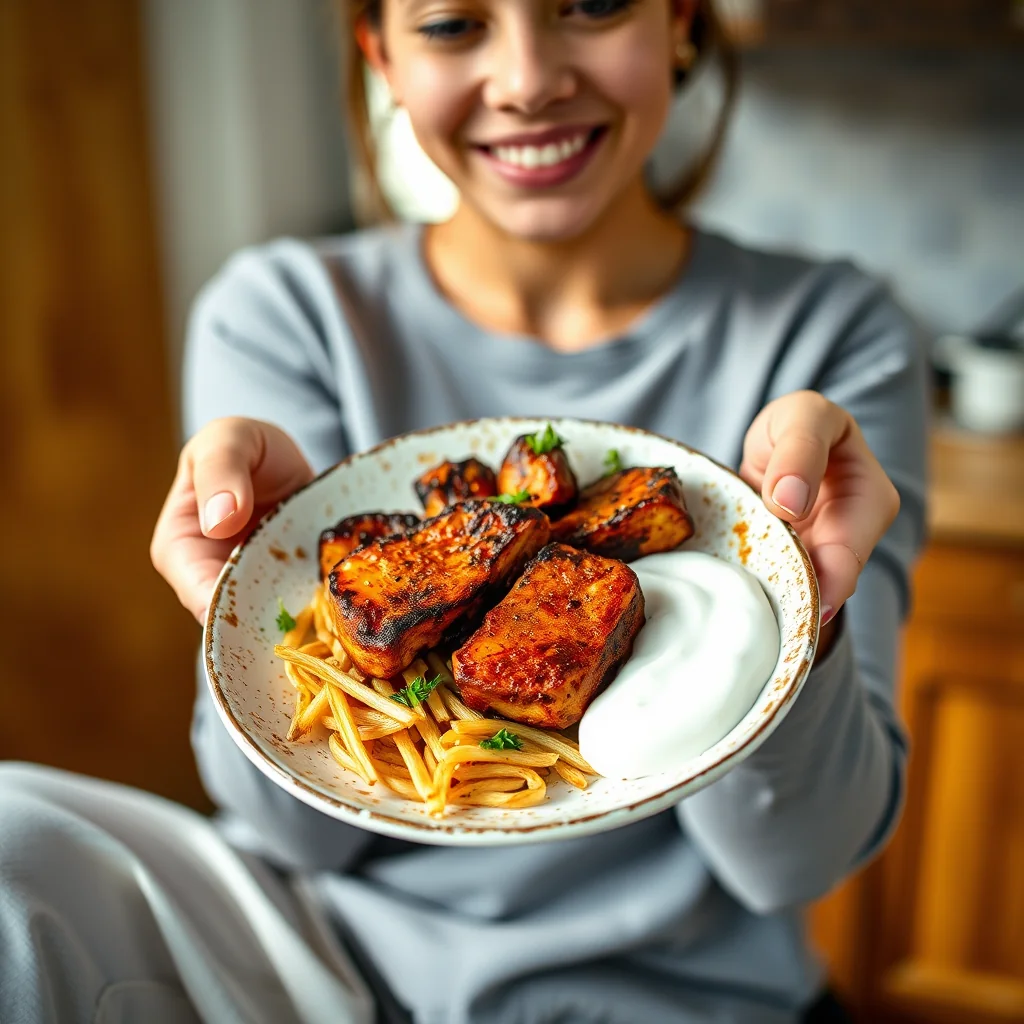 Smoky, Spicy Tandoori Seitan – vegetarian recipe