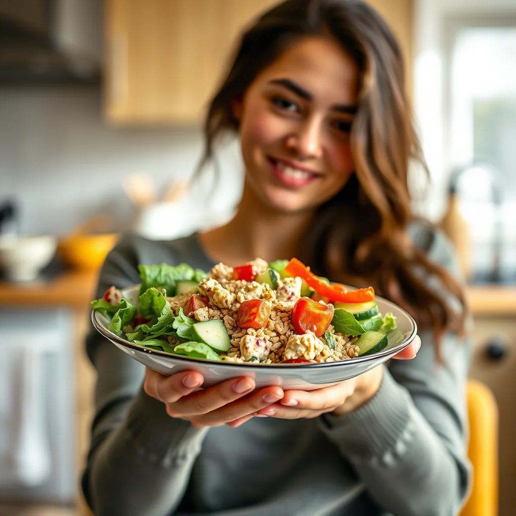 Creamy Spelt Salad – vegetarian recipe
