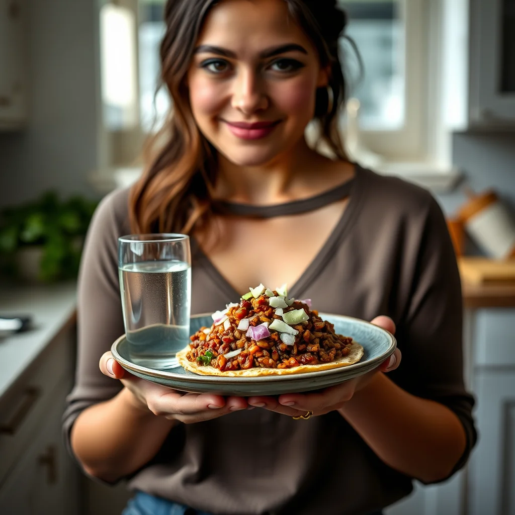 20-Minute Vegan Red Lentil Tostadas – vegetarian recipe