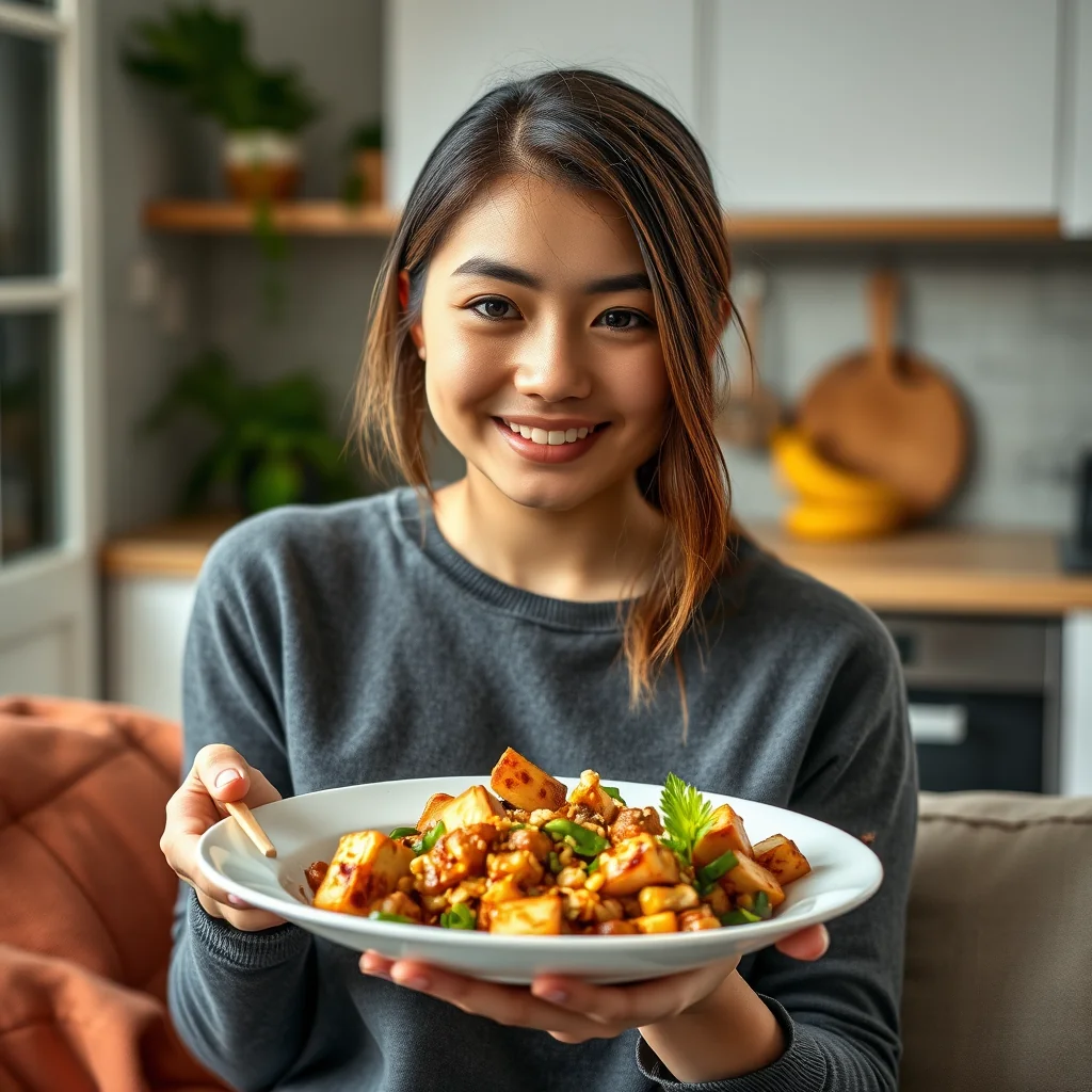 30-Minute Peanut Tofu Stir-Fry – vegetarian recipe