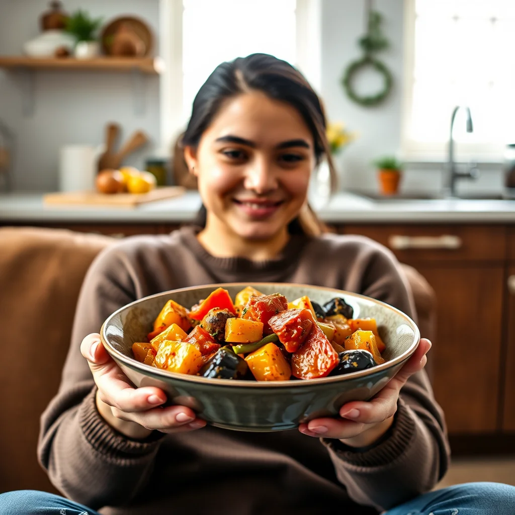 A Hug in a Bowl: My Go-To Spicy Vegetable Stew – vegetarian recipe