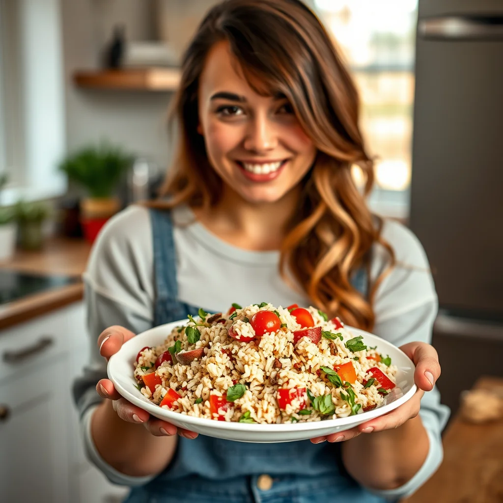Italian Rice Salad – vegetarian recipe