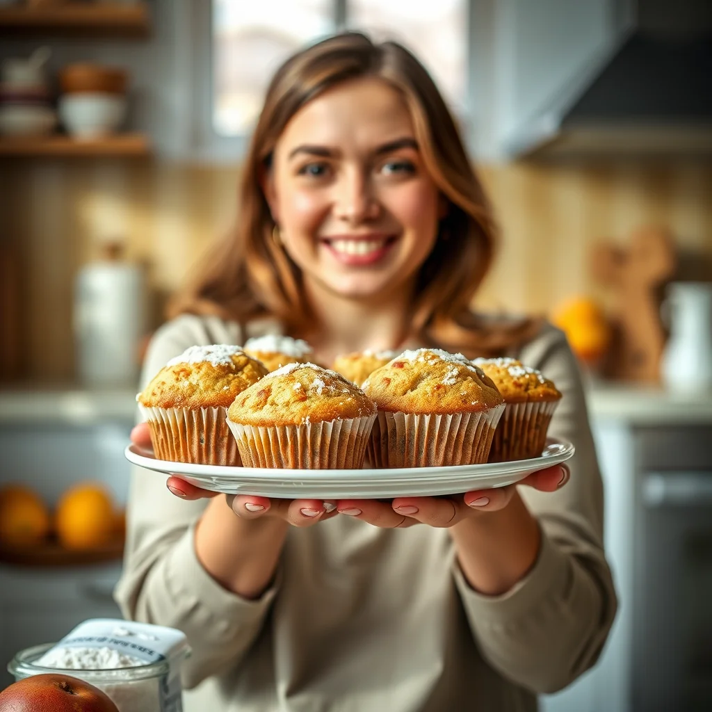 Marvelous Mango Muffins – vegetarian recipe