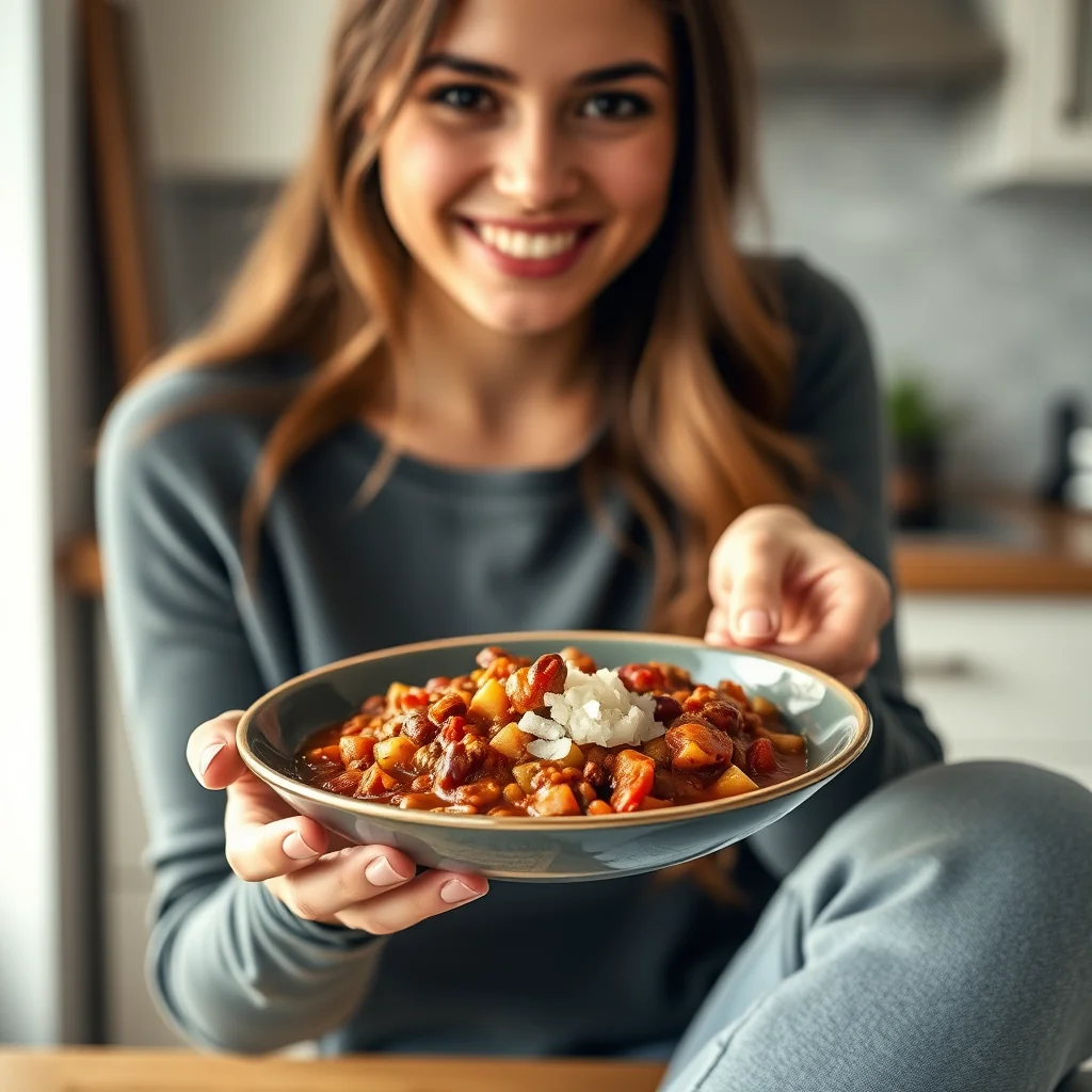 Easy 30-Minute Two-Bean Vegan Chili – vegetarian recipe