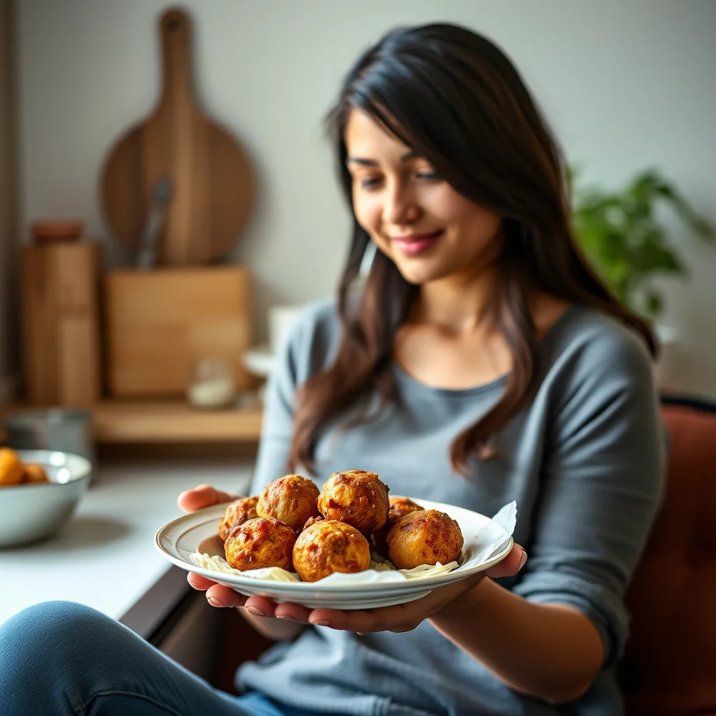 Batata Vada (Spiced Potato Ball Fritters) – vegetarian recipe