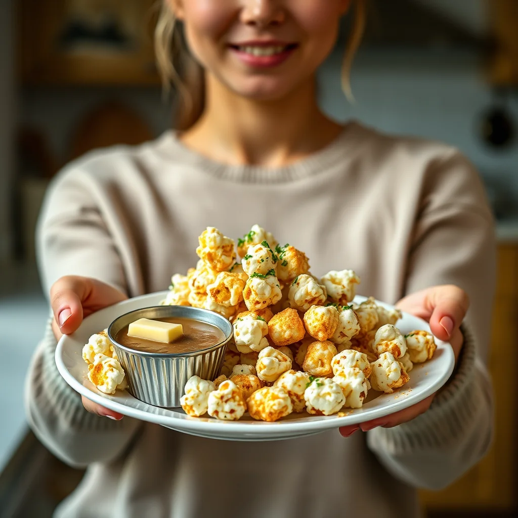 Sweet and Savory Popcorn Munchies – vegetarian recipe