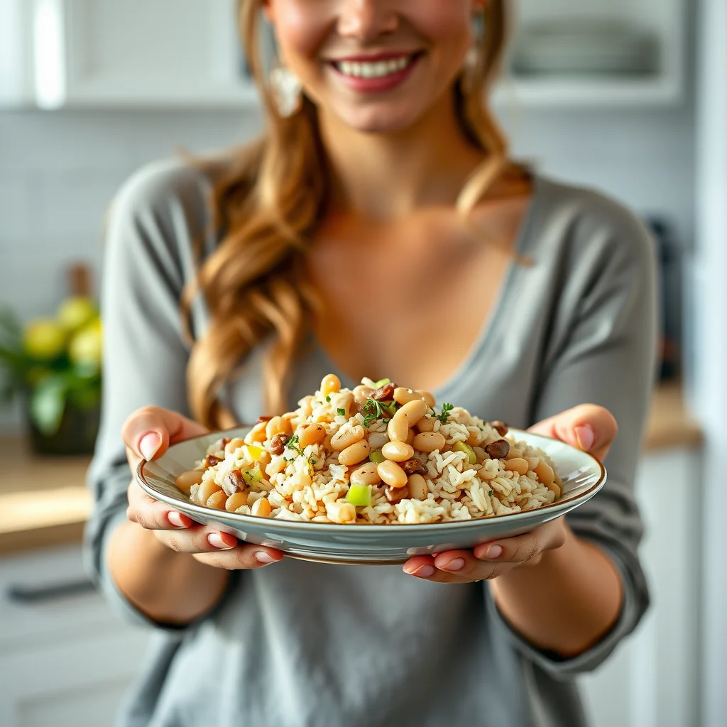 Simple Italian White Beans and Rice – vegetarian recipe