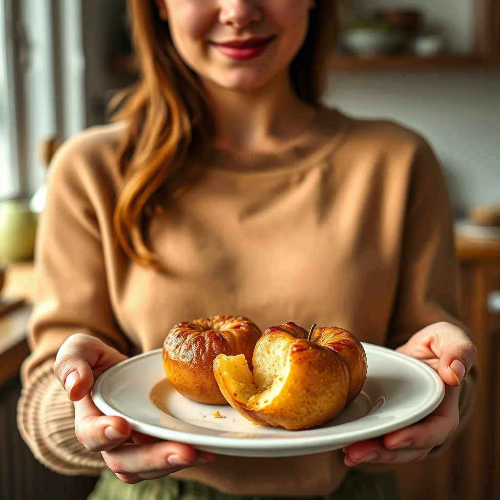 Old-Fashioned Baked Apples – vegetarian recipe
