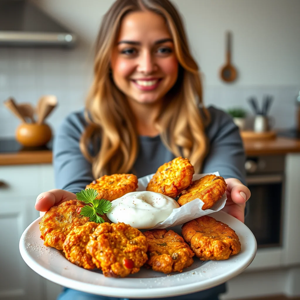 Crispy Potato Pakoras (Aloo Pakora) – vegetarian recipe