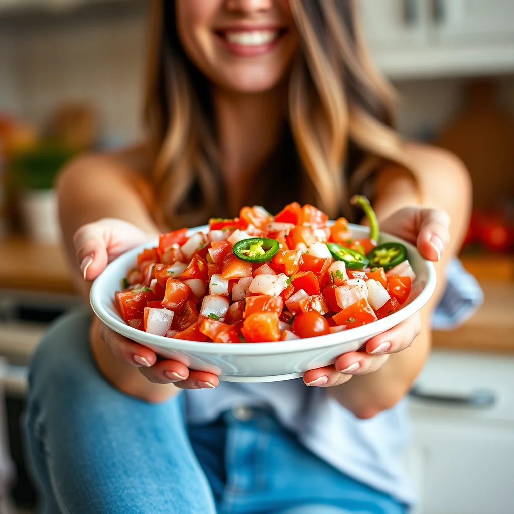 Authentic Salsa Fresca (Pico de Gallo) – vegetarian recipe