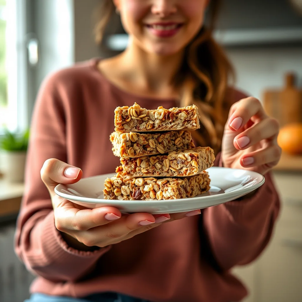Easy No-Bake Morning Cereal Bars – vegetarian recipe