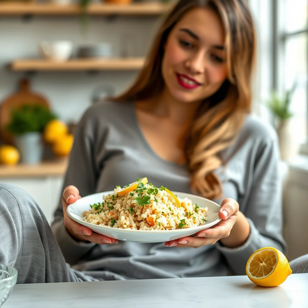 Lemon Cilantro Couscous – vegetarian recipe