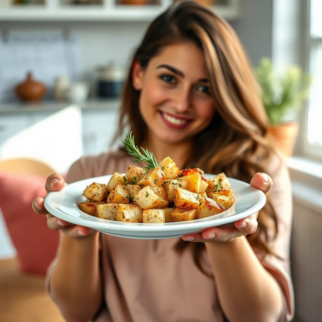 Rosemary Tempeh Hash – vegetarian recipe
