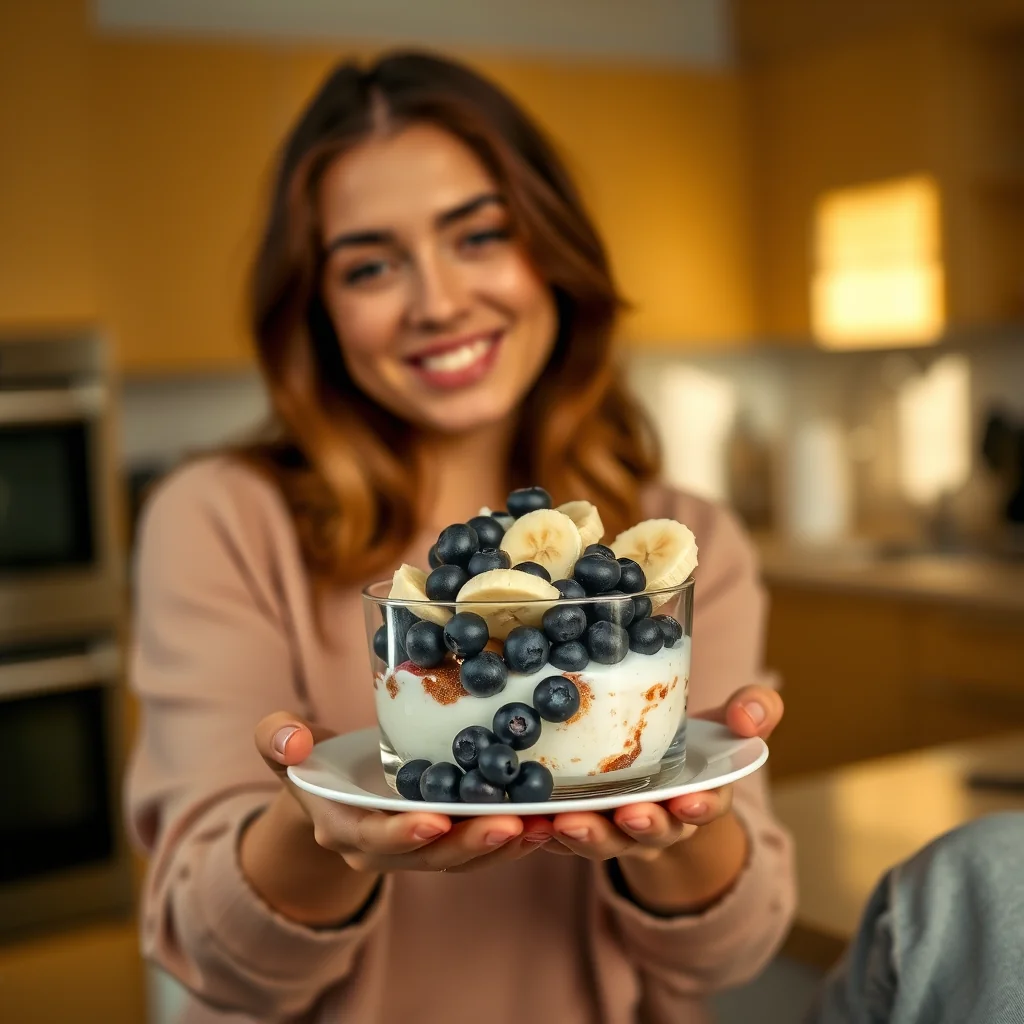 Simple Fruit Parfait – vegetarian recipe