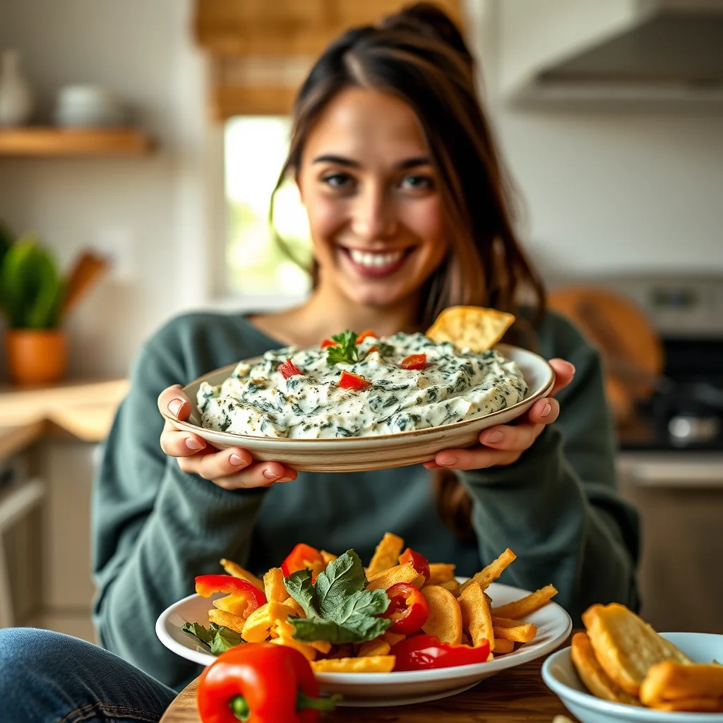 Spinach Artichoke Dip – vegetarian recipe