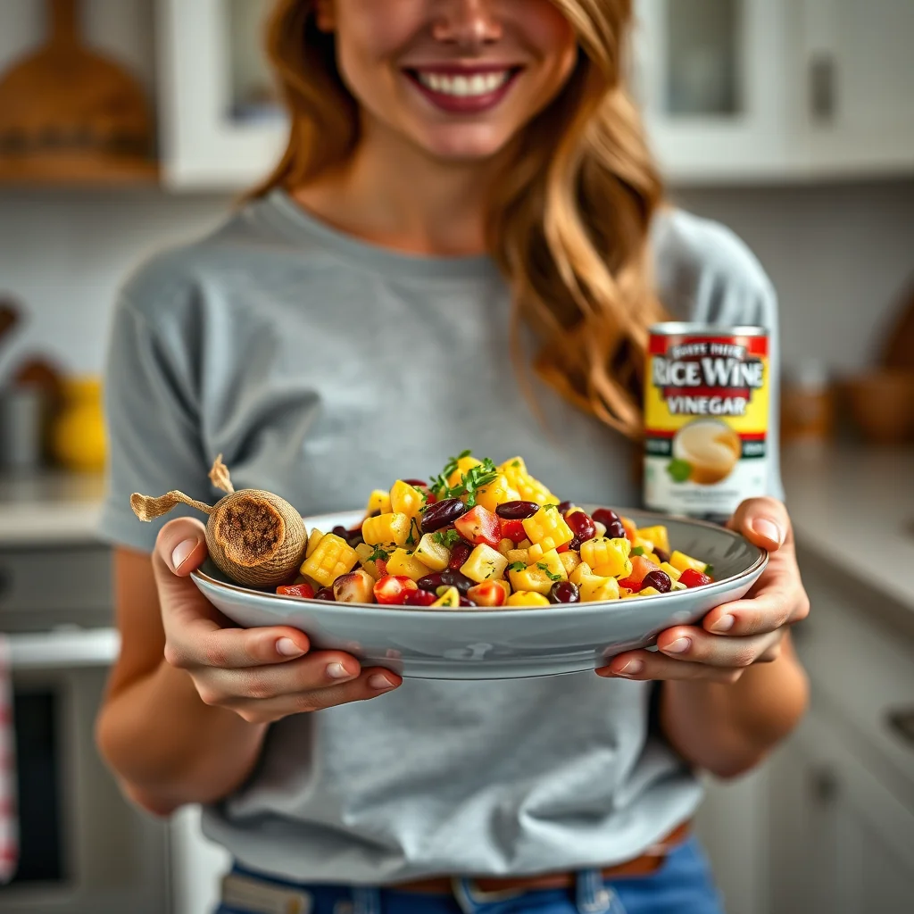 Vibrant Succotash Salad with Chive Vinaigrette – vegetarian recipe