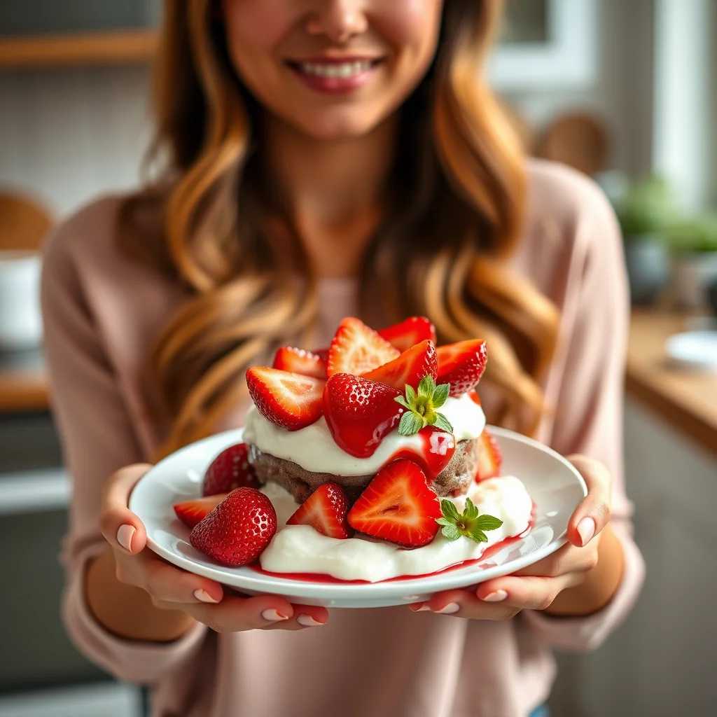 Stunning Strawberry Parfait – vegetarian recipe