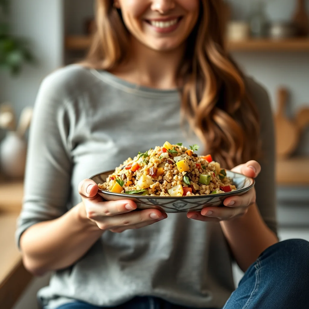 Lemon Quinoa Veggie Salad – vegetarian recipe