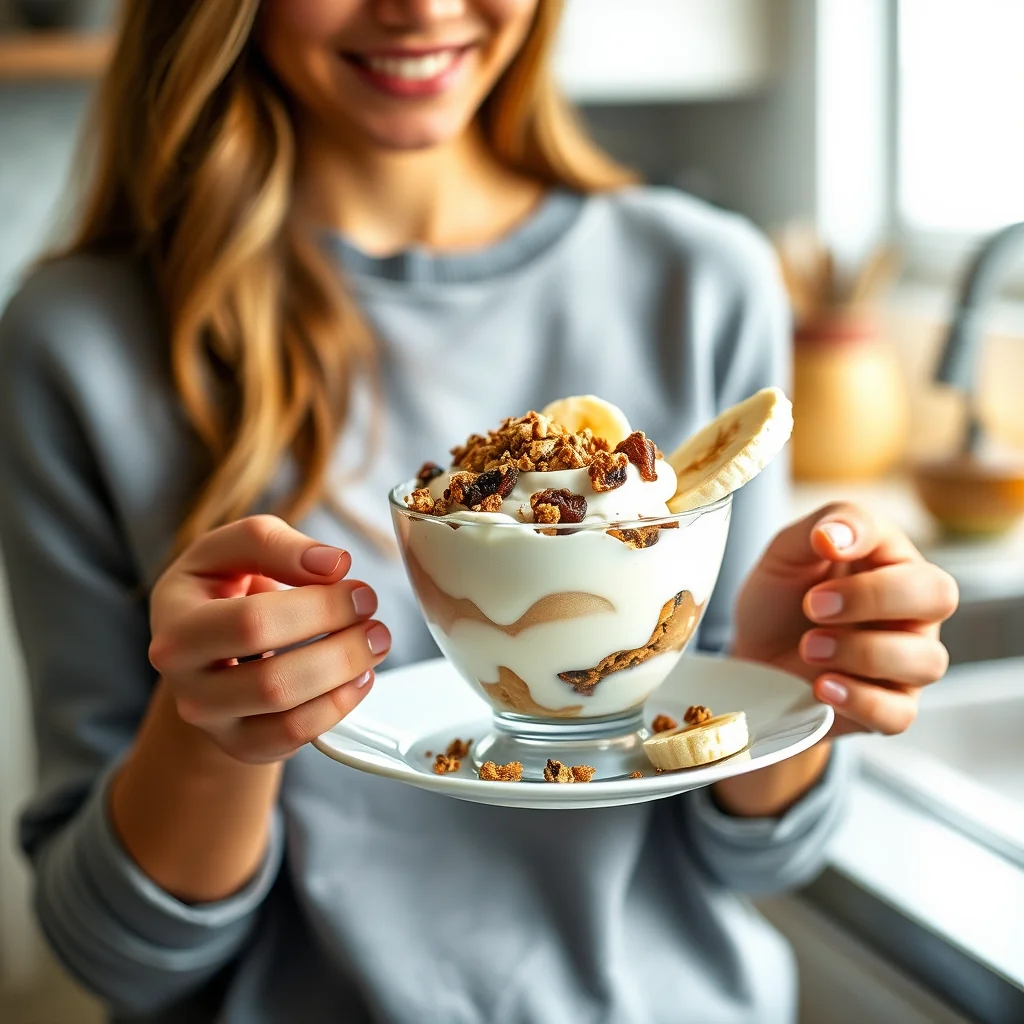 Simple Yogurt Parfait (Yogurt Surprise) – vegetarian recipe