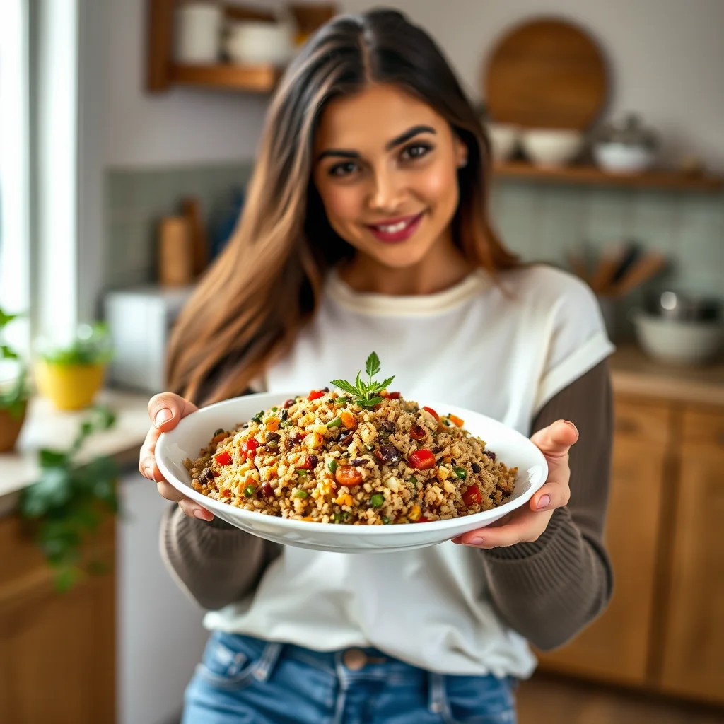 Mediterranean Quinoa Pilaf – vegetarian recipe