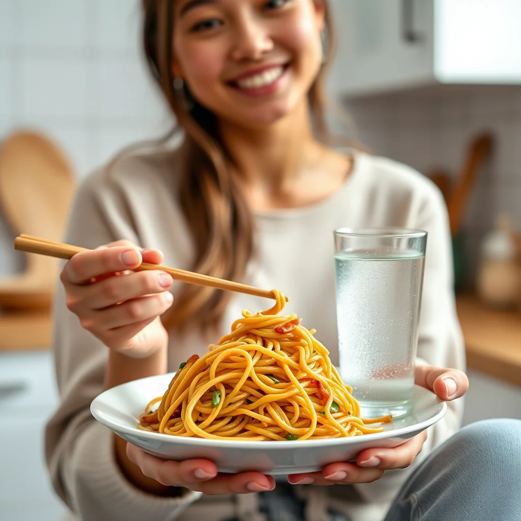 Easy & Affordable Peanut Butter Noodles – vegetarian recipe