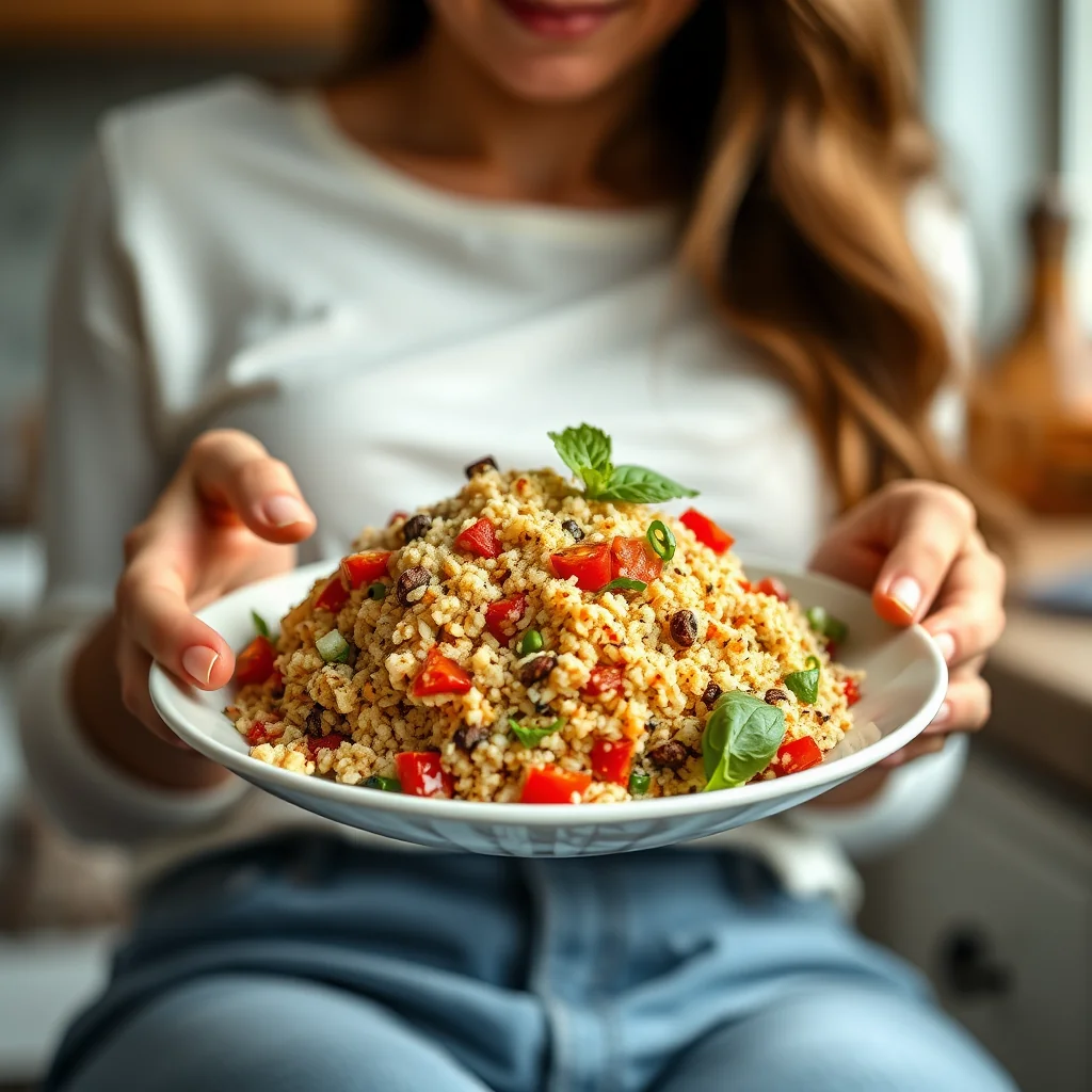 A Burst of Flavor in Every Bite: The Easiest Quinoa Salad Ev – vegetarian recipe