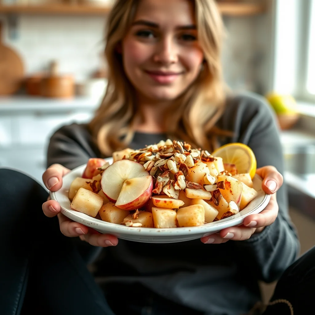 Simple Apple Cinnamon Topping – vegetarian recipe